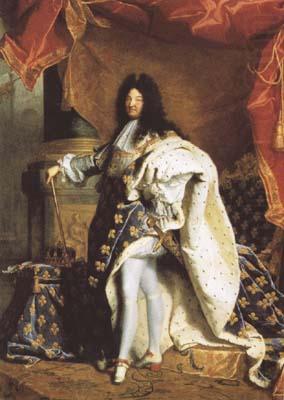 Hyacinthe Rigaud Portrait of Louis XIV (mk08) china oil painting image